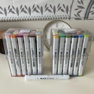Blick branded copic markers.
